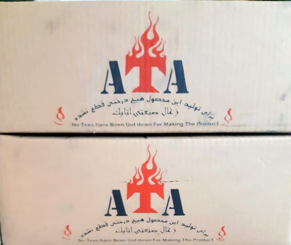 زغال صنعتی فشرده اتابک کارتون ata