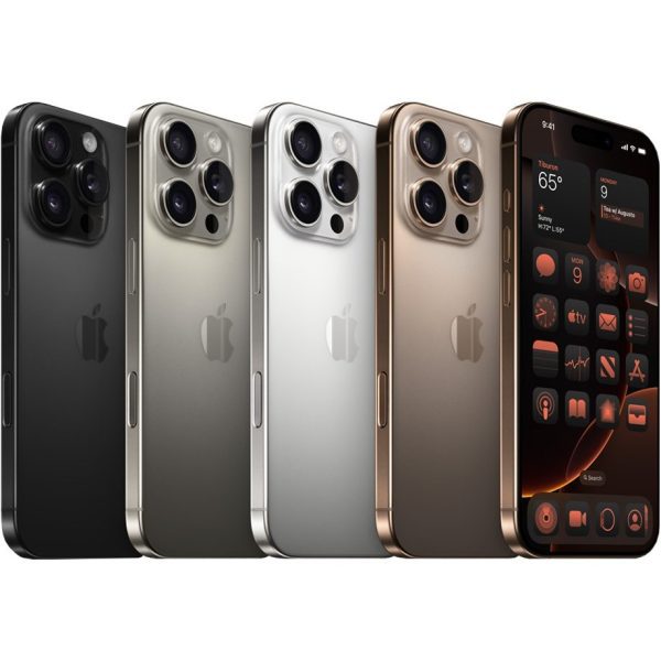 گوشی موبایل آیفون مدل iPhone 16 Pro ZAA دو سیم کارت ظرفیت 256گیگابایت و رم 8 گیگابایت رم | نات اکتیو - ریجستر نشده